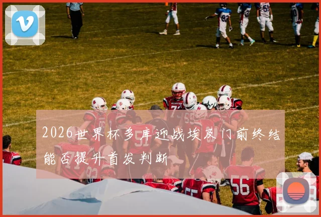 2026世界杯多库迎战埃及门前终结能否提升首发判断